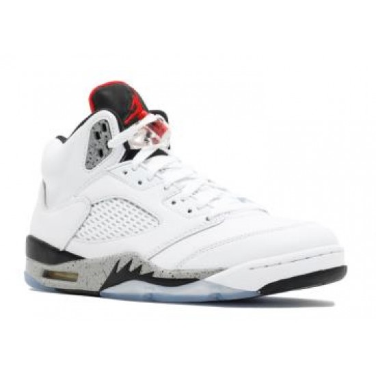 Air Jordan 5 White Cement