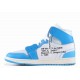 Off-White Air Jordan 1 Dark Powder Blue