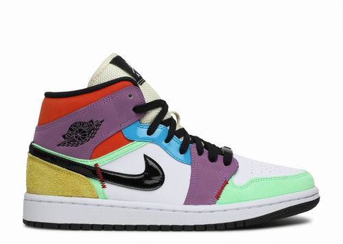 Air Jordan 1 Retro Mid Multicolor