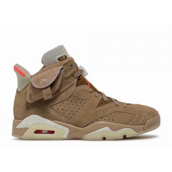 Travis Scott X Air Jordan 6 Retro British Khaki