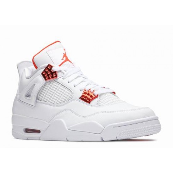 Air Jordan 4 Retro GS Orange Metallic